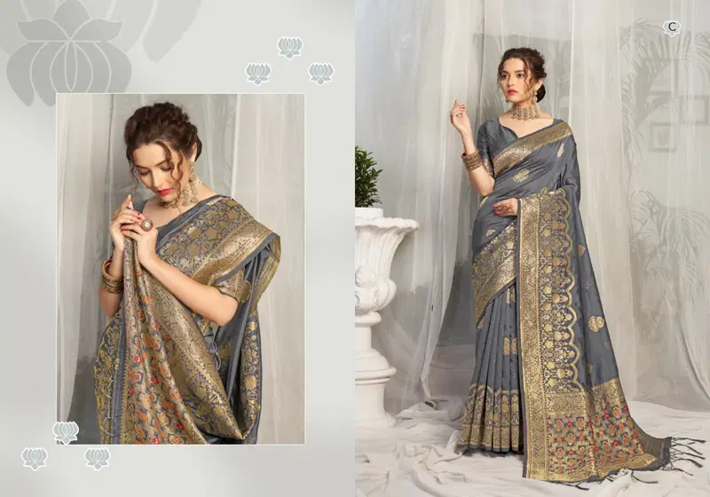 Ynf Mul Mul Banarasi Silk Sarees Catalog
